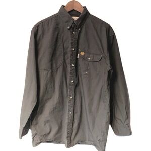 Beretta Men Med Long Sleeve Hike Field Gorpcore Cotton  Hunting Shirt Camping